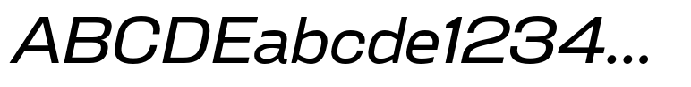 Broadside Medium Extended Italic
