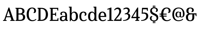Haboro Serif Condensed Demi