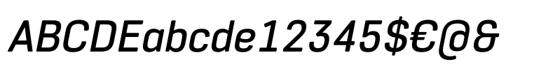 Core Sans R 45 Medium Italic