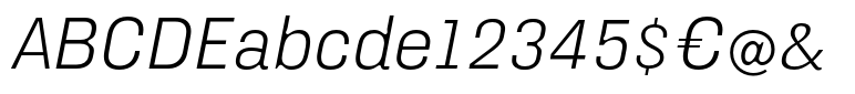 FF Hydra™ Text Light Italic