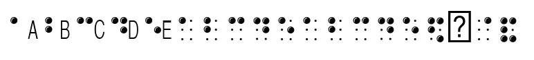 Braille Alpha Family