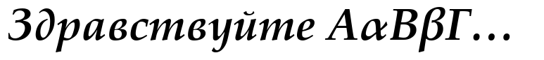 Palatino® Linotype Bold Italic