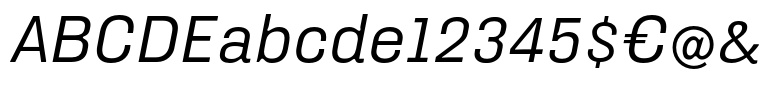 FF Hydra™ Text Regular Italic