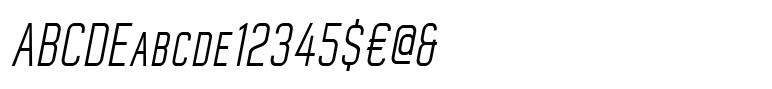 Nok™ SC Condensed Italic