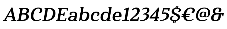 Haboro Serif Normal Bold Italic