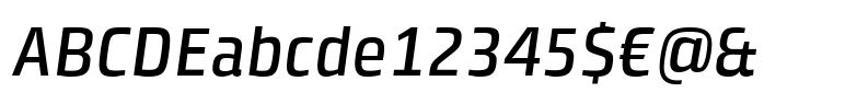 Klint™ Medium Italic