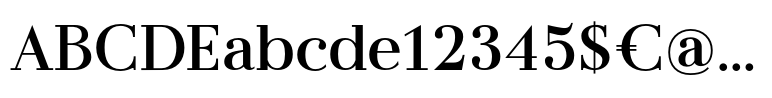 Flatline Serif Semi Bold