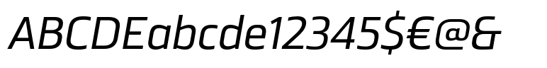 Ranelte™ Extended Medium Italic