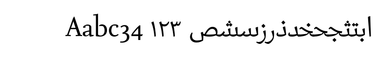 FF Seria® Regular Arabic