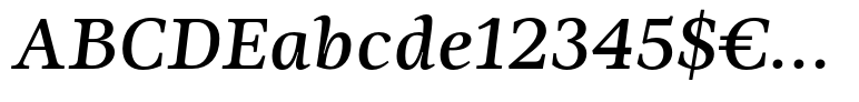 Ninfa Serif SemiBold Italic