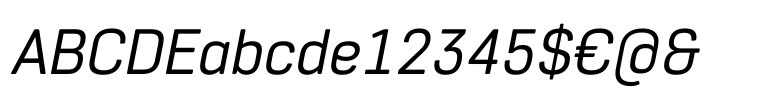 Core Sans R 35 Regular Italic