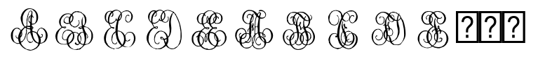 1864 GLC Monogram EF