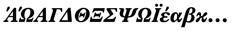 Monotype Baskerville™ eText Bold Italic