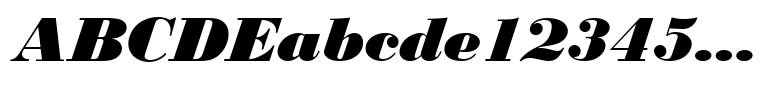 Bodoni Black Italic (D)