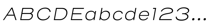 Henderson Sans Basic Extra Light Italic