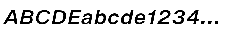 Helvetica® Now Micro Medium Italic
