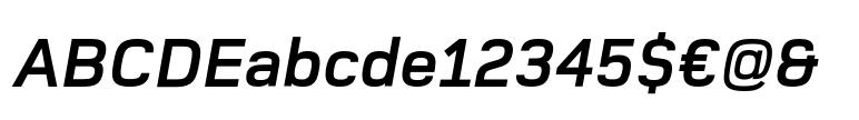 Foundry Monoline™ Bold Italic