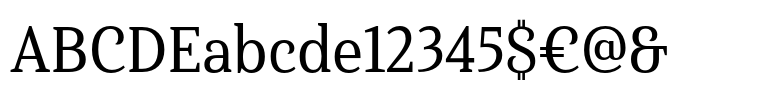 Haboro Serif Condensed Medium