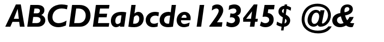 Gill Sans® MT Bold Italic