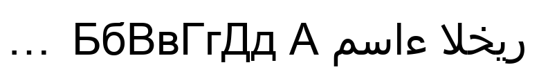 Arial® Unicode Chinese Traditional Regular
