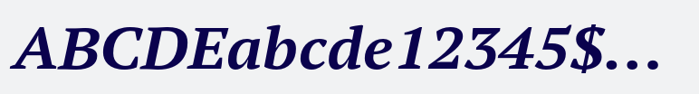PT Serif Pro Extended Bold Italic