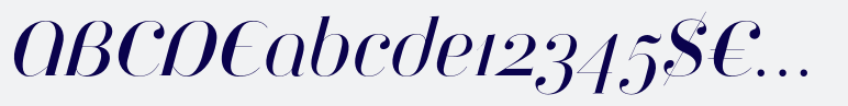 Jeanne Moderno™ Titling Italic