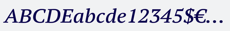 PT Serif Pro Extended Demi Italic