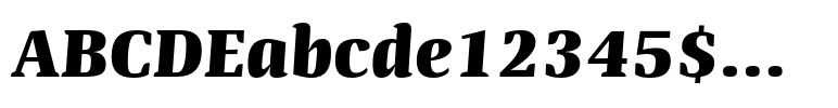 Quador ExtraBold Italic