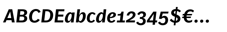 FF Real™ Text Demibold Italic