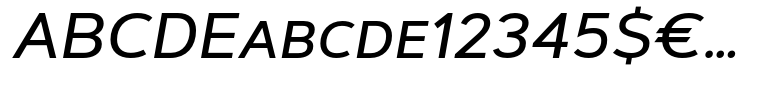 Artegra Sans SC Medium Italic