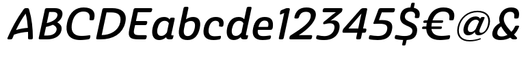 Ashemore Softened Normal Medium Italic