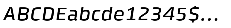 Klint™ Medium Extended Italic