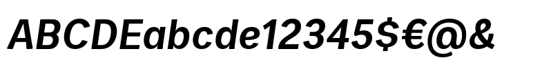 Zega Text™ Semibold Italic
