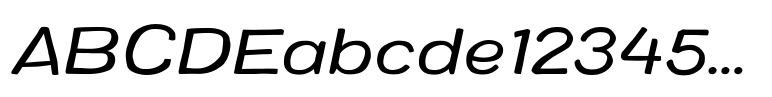 Colby Wide Regular Italic