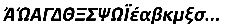 Core Sans M 65 Bold Italic