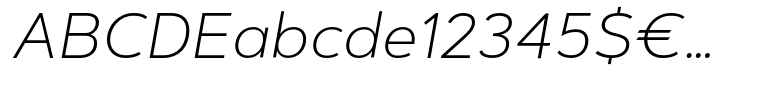 Artegra Sans Alt ExtraLight Italic