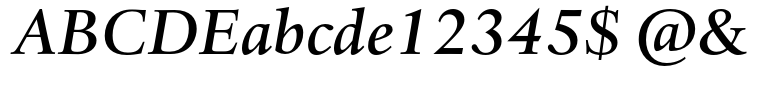 Haarlemmer™ Medium Italic