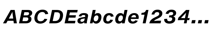 Helvetica Now® Micro Bold Italic
