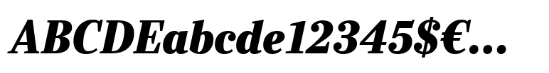 Ysobel™ Display Extra Bold Italic