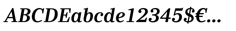 Ysobel™ Semi Bold Italic