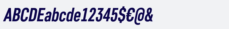 Core Sans D 57 Cn Bold Italic