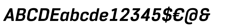 Core Sans R 55 Bold Italic