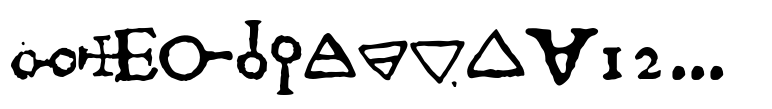 1651 Alchemy Symbols