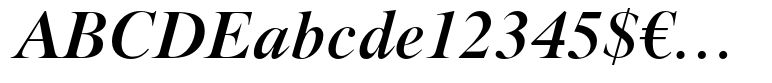 Kaczun Oldstyle Bold Italic