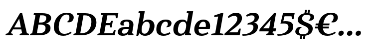 Haboro Serif Normal Extra Bold Italic