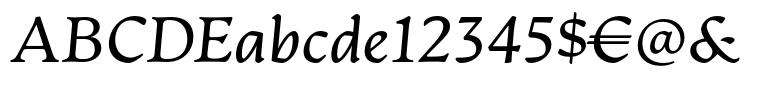 Artifex CF Regular Italic