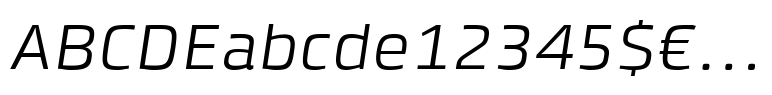 Klint™ Extended Italic