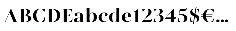 Belda Didone Extended Ex Bold