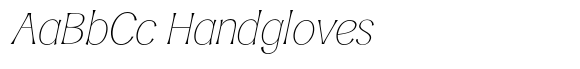 Typogravure Extra Light Italic image