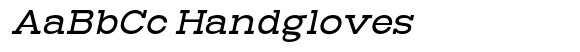 Aristone Slab Extra Expanded Italic image